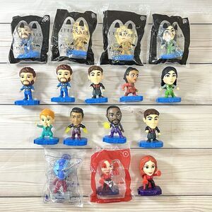 Marvel Studios McDonalds Happy Meal Toy Mix LOT of 16 Eternals Heroes Avengers